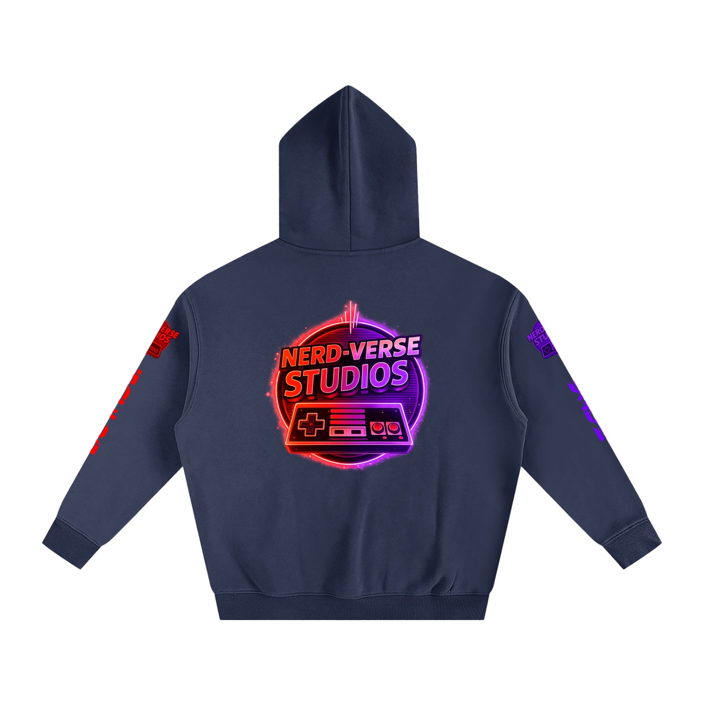 https://ajmall-vc-public-bucket.oss-us-west-1.aliyuncs.com/hugepod/material/custom_printing/ce308a9ef9c348a7a80616efc3829793.png nerd verse studios: "split realities" hoodie