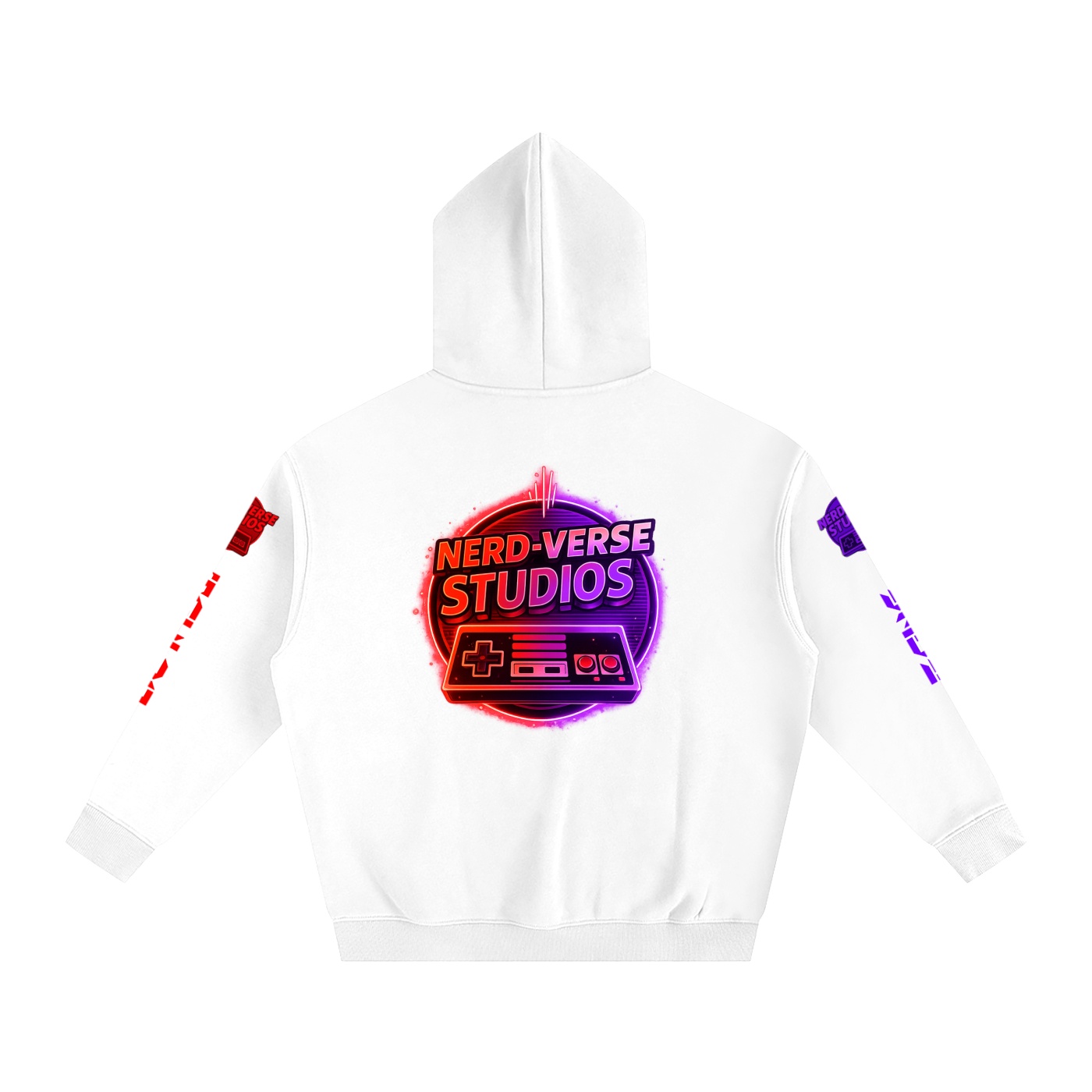 https://ajmall-vc-public-bucket.oss-us-west-1.aliyuncs.com/hugepod/material/custom_printing/fc8339418aa34ebfb1b808fc32e40de5.png nerd verse studios: "split realities" hoodie